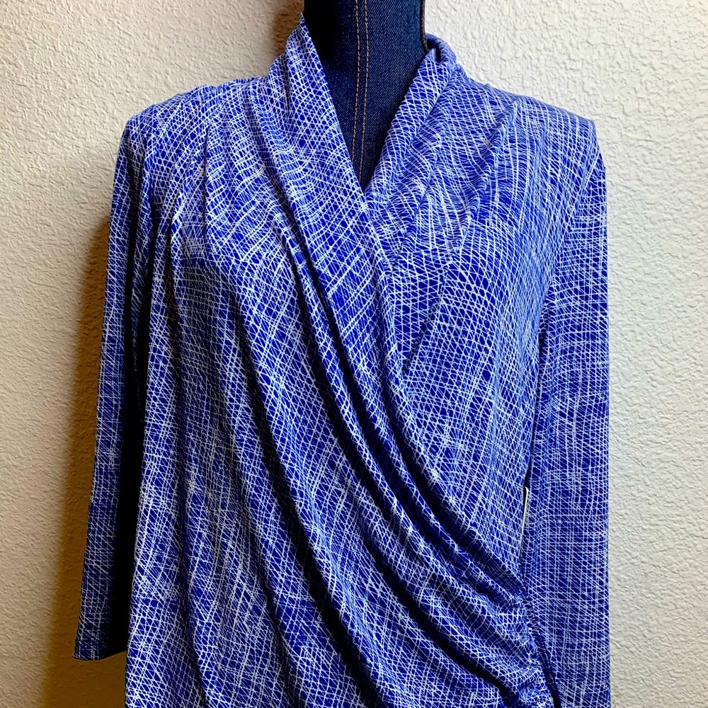 Chaus Wrap Top XL New